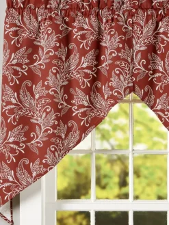 Paisley Forest Rod Pocket Swag Pair by Country Curtains®