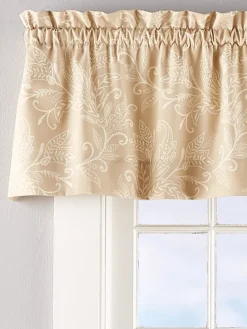 Paisley Forest Rod Pocket Tailored Valance by Country Curtains®