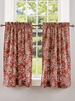 Paisley Forest Rod Pocket Tiers by Country Curtains®