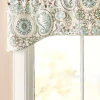 Paisley Palette Lined Rod Pocket Arch Valance