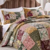 Patchwork Harmony Cotton Bedspread and Pillow Sham Set