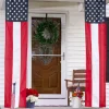 Patriotic Pillar Pull-Down Flag