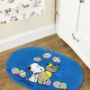 Peanuts Easter Beagle Braided Cotton Throw Rug