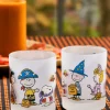 Peanuts Frosted Halloween Glass, Set of 2