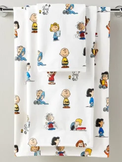 Peanuts Gang Portuguese Cotton Open-Stock Bath Towel Collection