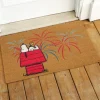 Peanuts Snoopy and Woodstock's Patriotic Indoor/Outdoor Rug and Doormat