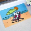 Peanuts Snoopy's Beach Day Indoor/Outdoor Rug and Doormat