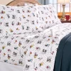 Peanuts Snow Fun Flannel Sheet Set