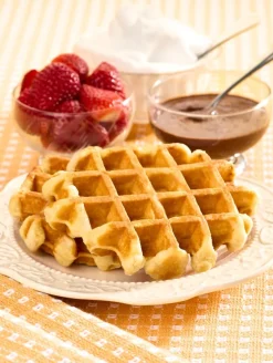 Pearl Sugar Belgian Waffles, Set of 5
