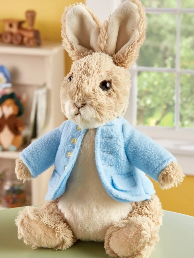 Peter Rabbit, Benjamin Bunny, or Jemima Puddle-Duck Plush Pal