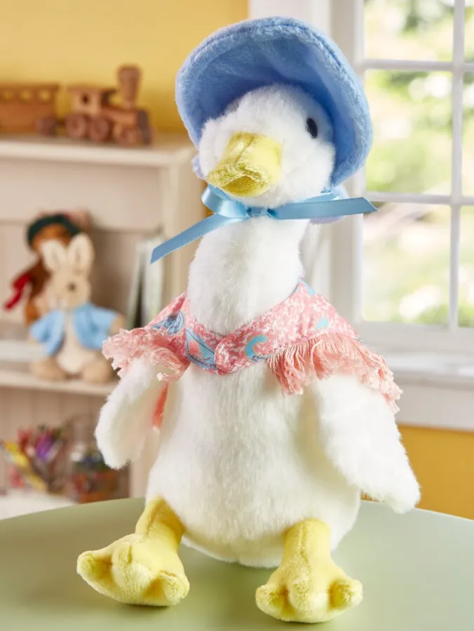 Peter Rabbit, Benjamin Bunny, or Jemima Puddle-Duck Plush Pal