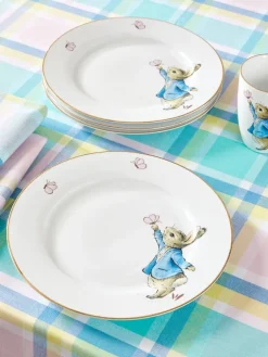 Peter Rabbit Porcelain Dinner Plate, Set of 4