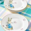 Peter Rabbit Porcelain Salad Plate, Set of 4