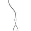Pewter Rolling Stone Necklace