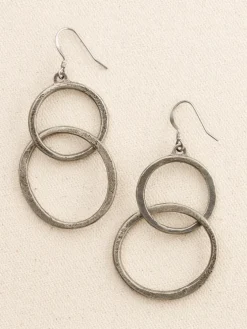 Pewter Watusi Drop Earrings