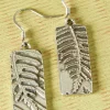 Pewter Woodland Drop Earrings