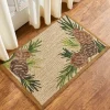 Pinecone Indoor/Outdoor Hooked Rug