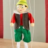 Pinocchio Wooden Marionette Puppet Toy