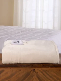 Plush Fleece Electric Heated Blanket