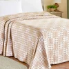 Polka Dot and Floral Cotton Bedspread
