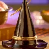 Porcelain Witch Hat Ornament and Trinket Box