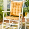 Porchside Never-Flatten Indoor/Outdoor Rocker Chair Cushion Set