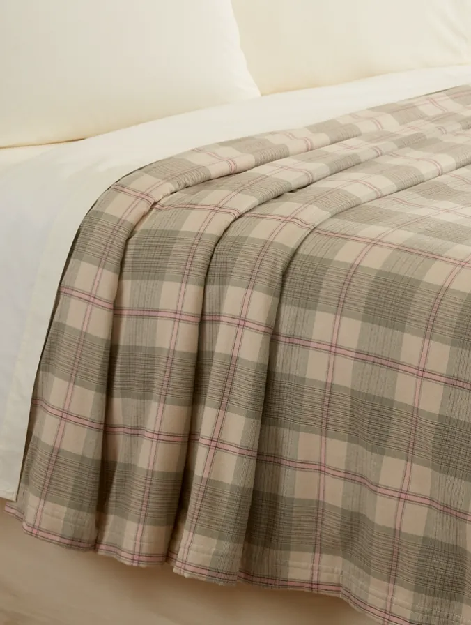 Portuguese Cotton Flannel Sheet Blanket