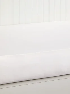 Portuguese Cotton Percale Fitted Crib Sheet
