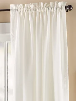 Privacy Lined Rod Pocket Semi-Sheer Panel