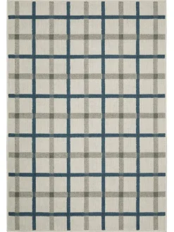 Provincial Plaid Indoor/Outdoor Area Rug
