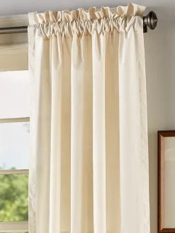 Pure Muslin Rod Pocket Curtains by Country Curtains®