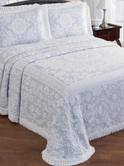 Queen Victoria Bedspread or Pillow Sham