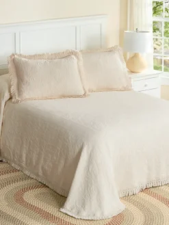 Queen Victoria Bedspread or Pillow Sham