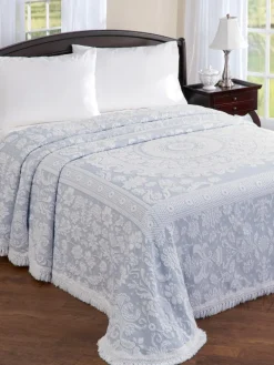 Queen Victoria Bedspread or Pillow Sham