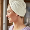 Quick-Dry Bamboo Hair Wrap Towel