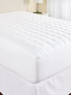 Quiet Quilted Water-Resistant Mattress Pad