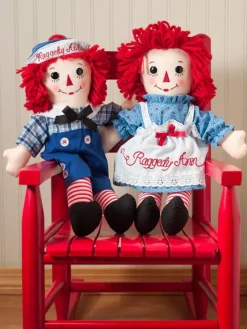 Raggedy Ann or Andy Classic Doll, 16 Inch