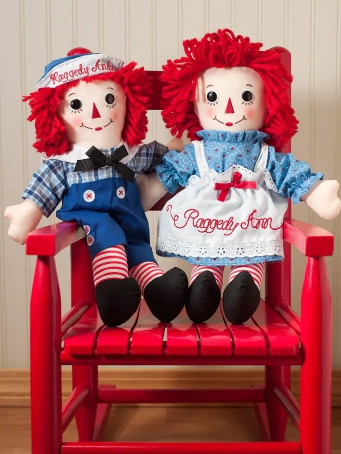 Raggedy Ann or Andy Classic Doll, 16 Inch