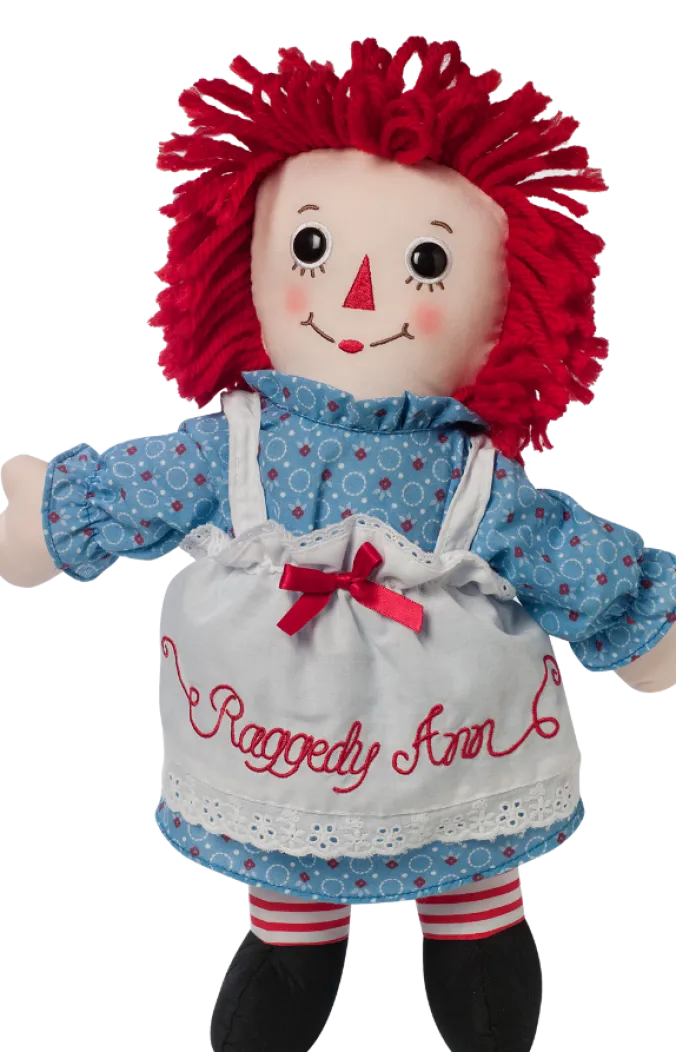 Raggedy Ann or Andy Classic Doll, 16 Inch
