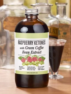 Raspberry Ketones With Green Coffee Bean, 16 oz. Bottle