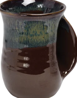 Right-Handed Handwarmer Pottery Mug