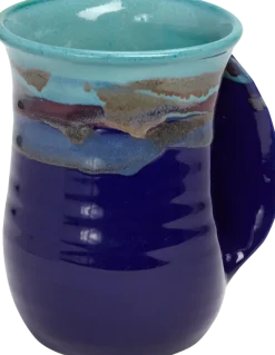 Right-Handed Handwarmer Pottery Mug