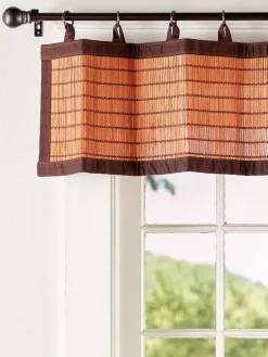 Ring Top Bamboo Valance