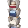 Rotating Four-Shelf Hanging Closet Organizer