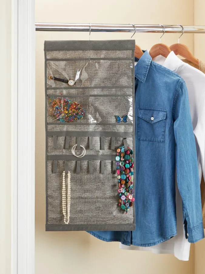 Rotating Hanging Jewelry Organizer