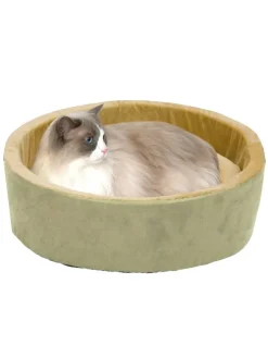 Round Thermo Heated Pet Bed