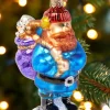 Rudolph's Yukon Cornelius Blown-Glass Christmas Ornament