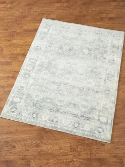 Sage Whisper Super Soft Distressed Area Rug
