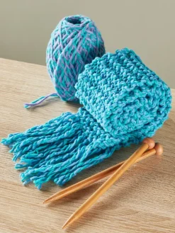 Scarf Knitting Kit for Beginners