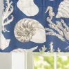 Seascape Toile Lined Rod Pocket Tailored Valance by Country Curtains®